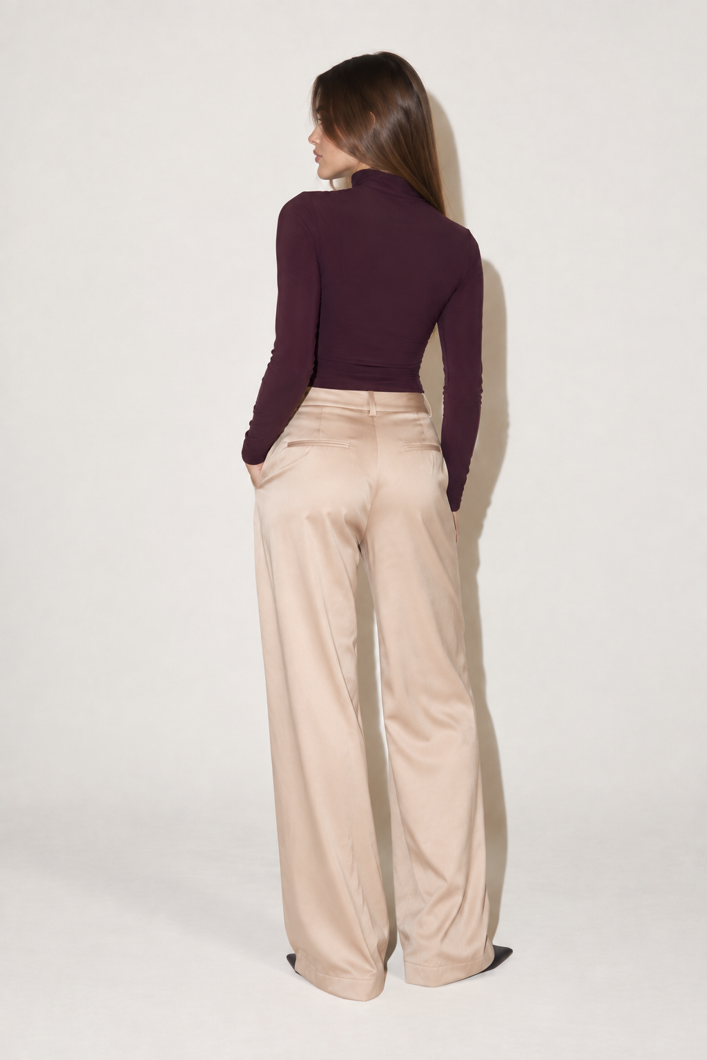 Asymmetrical Gather Bodysuit
