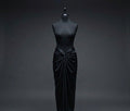 Satin Drape Skirt